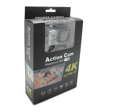 ACTION kamera Comicell J7 4K Ultra HD Wi-Fi bela 3
