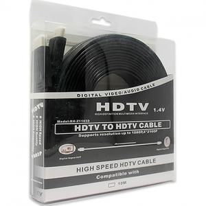 HDMI kabal na HDMI 10m FLAT crni 2