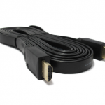 HDMI kabal na HDMI 3m FLAT crni