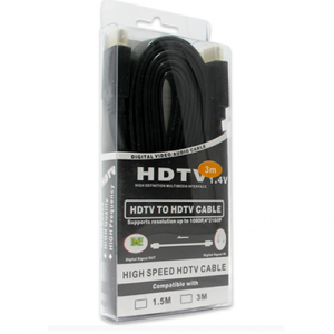 HDMI kabal na HDMI 3m FLAT crni2