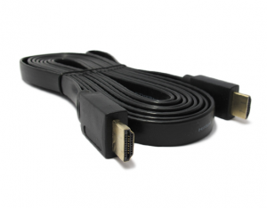 HDMI kabal na HDMI 3m FLAT crni