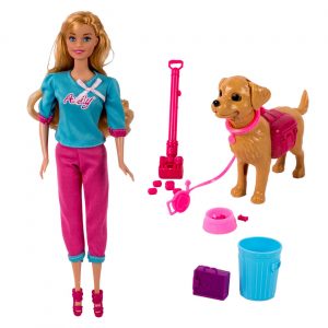 Lutka Mannequin sa kučetom i raznim dodacima 2