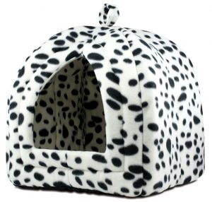 PET HUT Kucica za male pse ili macke - Zebrasto - NOVO 1