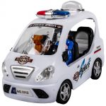Policijski automobil na baterija sa 2 figurice