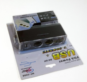 Razdelnik napona za auto + USB - NOVO 2