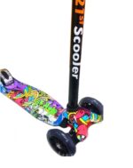Trotinet Scooter 21st GRAFITI nosivosti 60kg - NOVO 2
