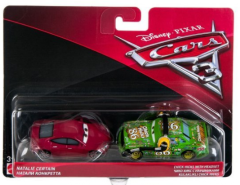2 Metalna Autica CARS 3- Natalie Certain i Chick Hicks CARS3