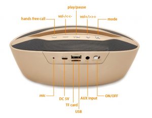 Bluetooth zvucnik WJ-X99 - NOVO 5