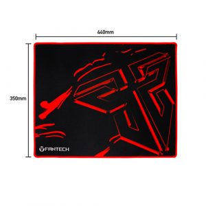 Podloga za misa FANTECH MP44 gejmerska 440x350x4mm crno-crvena 2