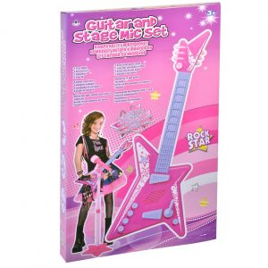 Set gitara i mikrofon za devojčice