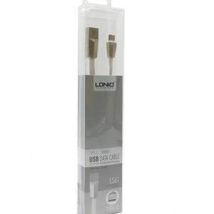USB data kabal LDNIO LS61 Type C 1m beli 2