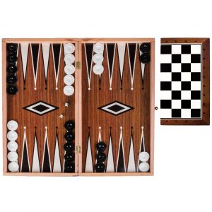 Šah i Backgammon drveni 37x19cm