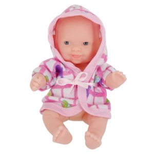 Beba u roze bademantilu 13 cm