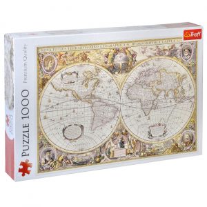 Mapa sveta - 1000 puzli