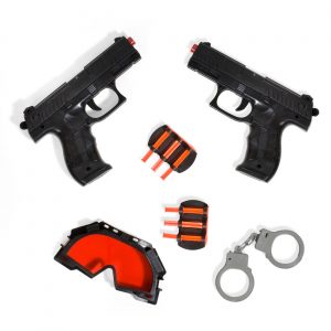 Pištolji na vakum metkove - policijski set