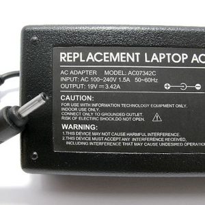 Punjac za laptop za AC 19V 3.42A 3.0x1.1 AC07342C 2