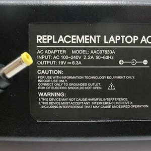 Punjac za laptop za AC 19V 6.3A 5.5x2.5 AC07630A 2