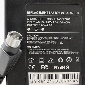 Punjac za laptop za AC 19V 7.9A 4 pins AC07790A 2