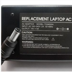 Punjac za laptop za TO 15V 5A 6.3x3.0 TO04500A 20