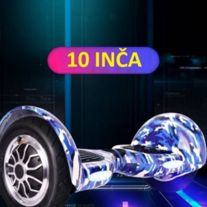 AKCIJA Hoverboard sa ruckom- Elektricni Skuter 10 Army plav