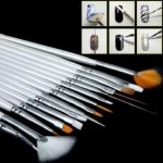 Acryl i obicne cetkice Nailart velicine