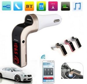 Fm transmiter bluetooth + punjac CARG7 2