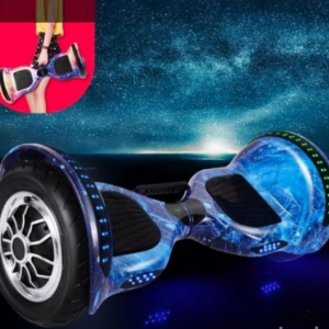 Hoverboard sa ruckom- Elektricni Skuter 10 Galaxy plavi 2