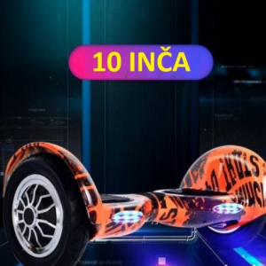 Hoverboard sa ruckom- Elektricni Skuter 10Orange sareni