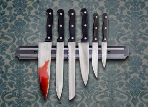 Zidni Magnetni Drzac Nozeva 38cm - NOVO 2