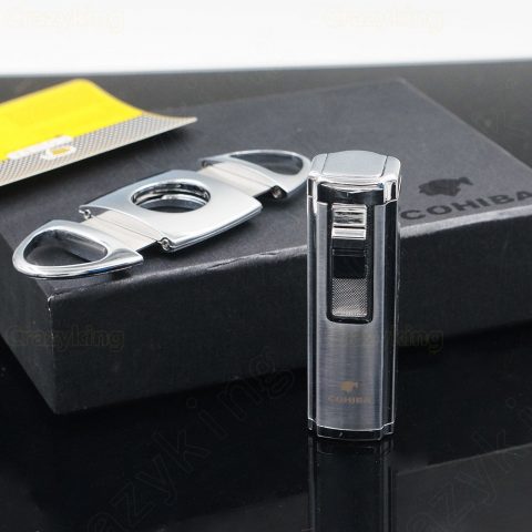 COHIBA SET, upaljac i sekac za tompus 2