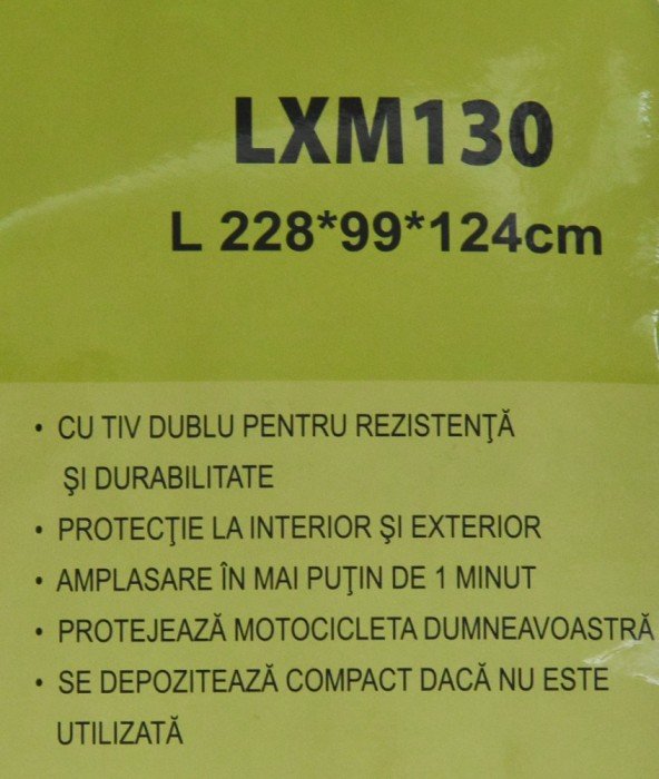 Cerada prekrivač za Motor LXM130 NOVO 4 Cerada prekrivač za Motor LXM130 NOVO 4