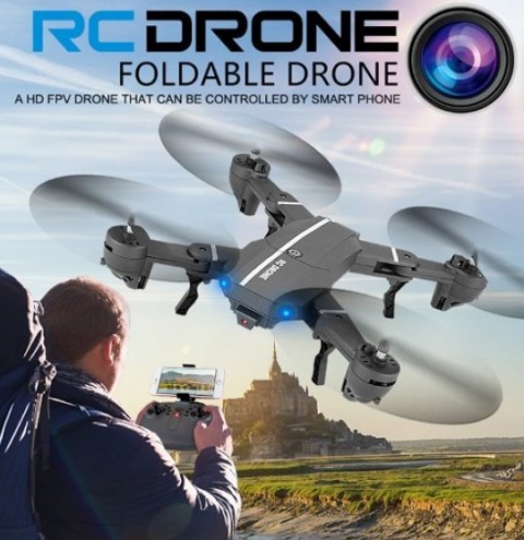 Dron 8807 Smart RC foldable drone sa WIFI Kamerom 7