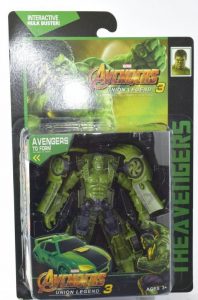 TRANSFORMERS Auto robot HULK 2