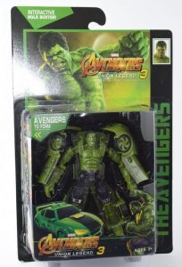 TRANSFORMERS Auto robot HULK