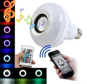 LED Bluetooth Muzička Sijalica-Zvučnik sa daljinskim 4