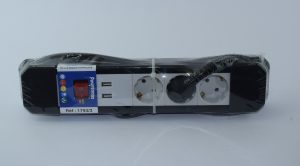 Razdelnik napona sa 3 uticnice + USB NOVO 1