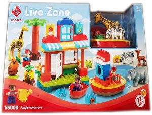 SET Kockica 77 delova - Live Zone JUNGLE ADVENTURE - NOVO 1