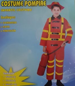 Vatrogasac dečiji kostim 6