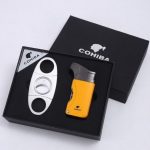 COHIBA SET, 1x jet torch upaljac i sekac za tompus