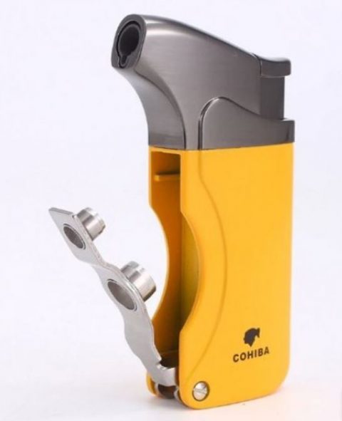 COHIBA SET, 1x jet torch upaljac i sekac za tompus 5