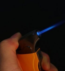 COHIBA SET, 1x jet torch upaljac i sekac za tompus 55