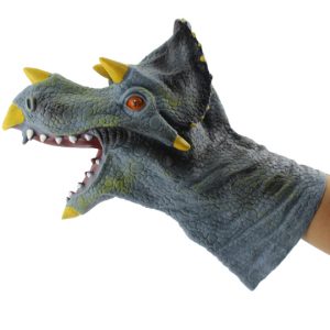 Lutka za ruku - DINOSAURUS Sivi - NOVO 2