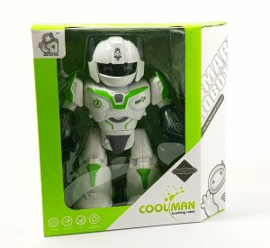 Robot COOLMAN sa svetlosnim efektima I rotacijom od 360stepeni Novo 1