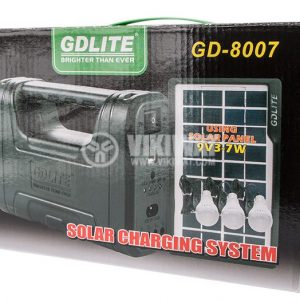 Solarni sistem GD-8007 9V, 3-7W Novo 1