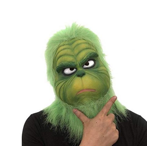 Maska GRINCH za odrasle Model 1 - NOVO 3