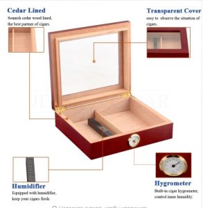 Humidor - kutija za tompuse model 6 3