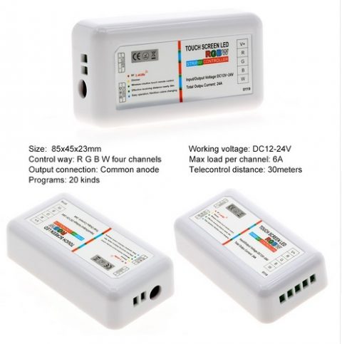 2.4 G Touch screen Led RGB bezicni daljinski