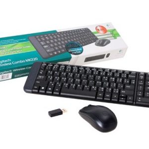Tastatura i miš Logitech MK220 Wireless Desktop US