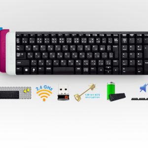 Logitech K230 Wireless Keyboard, Black US - Garancija 2god