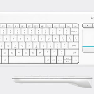 Logitech K400 Plus Wireless Touch Keyboard White (US Interna